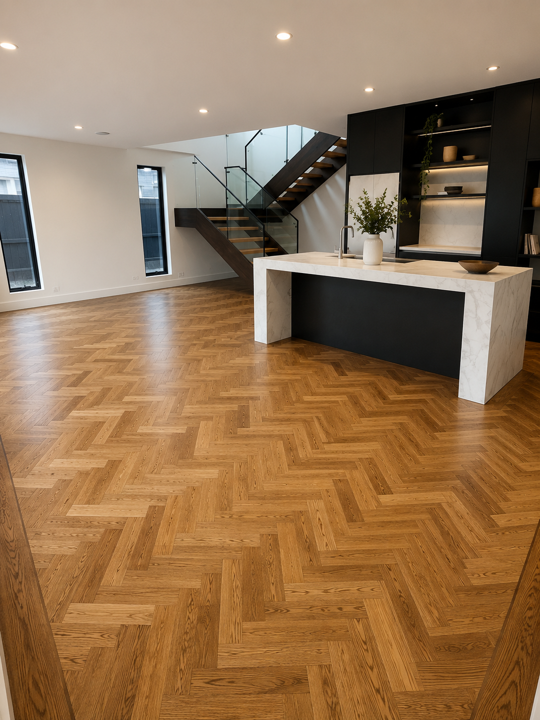 Parquetry flooring