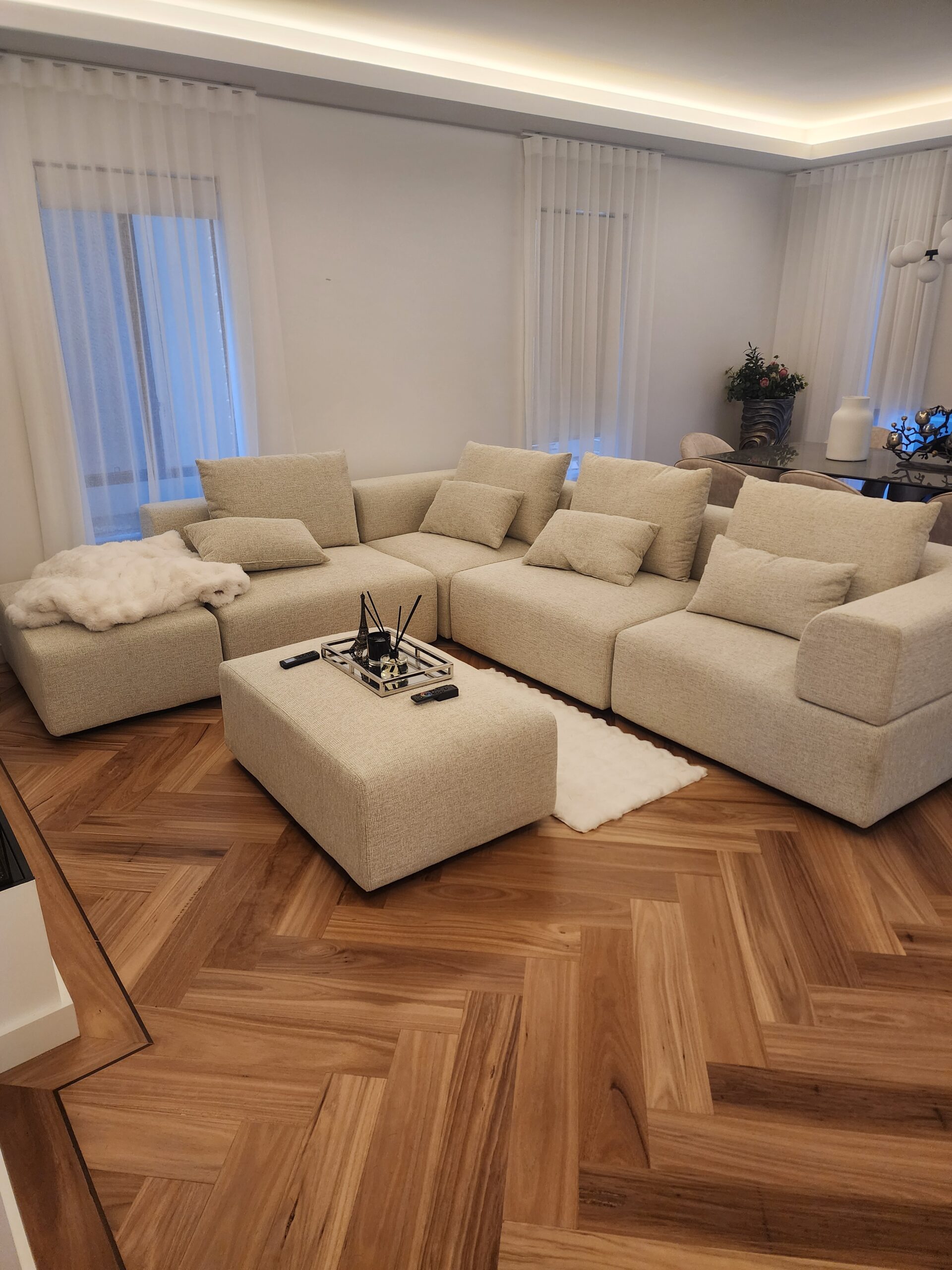 Parquetry flooring