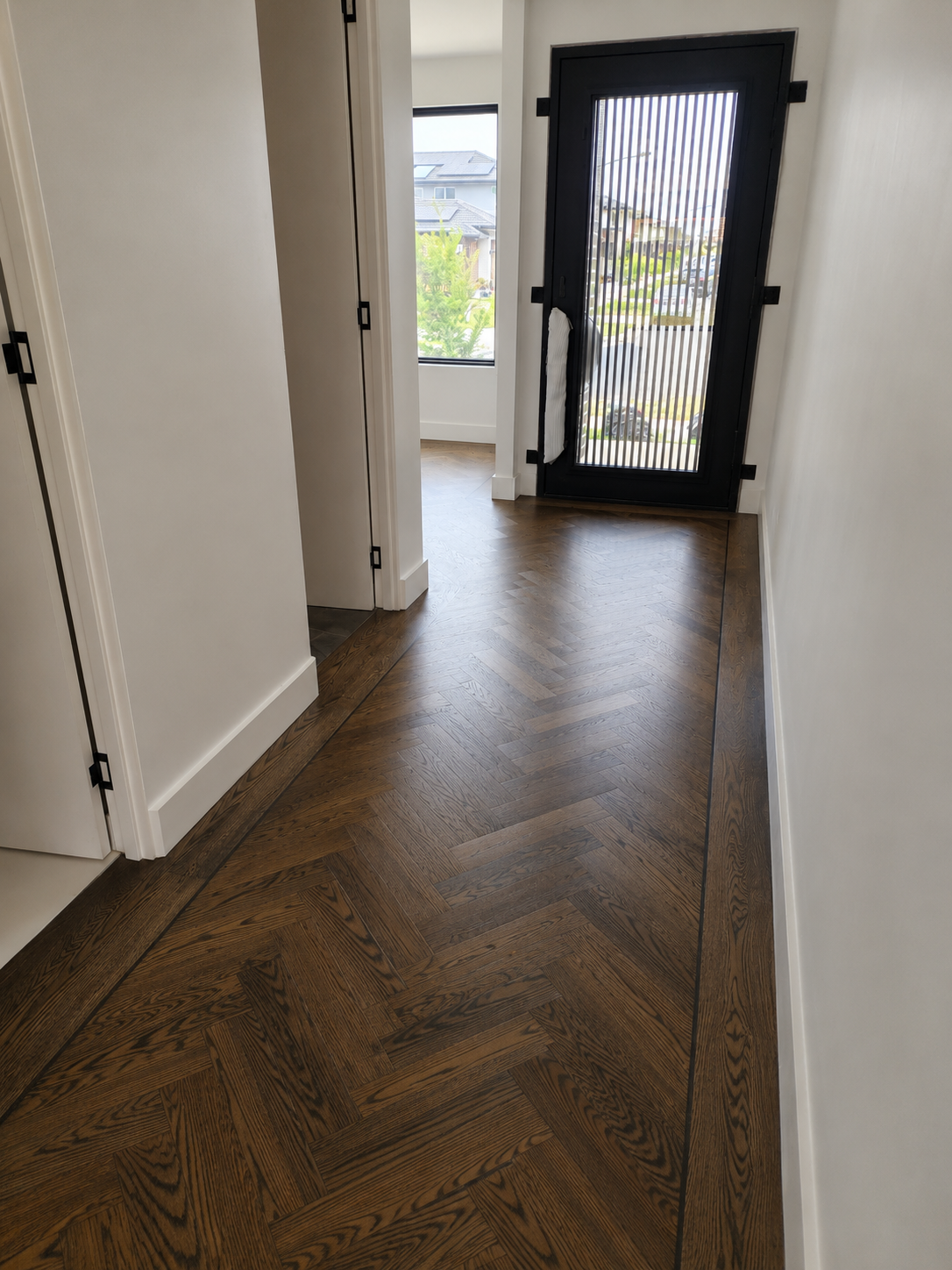 Parquetry flooring